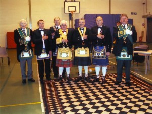 Installation of J Maclean of Lodge 1775 (Tiree)